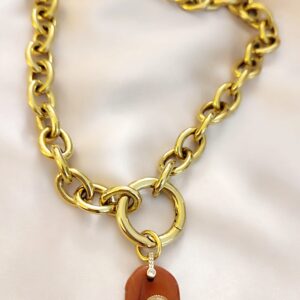 Hamsa necklace