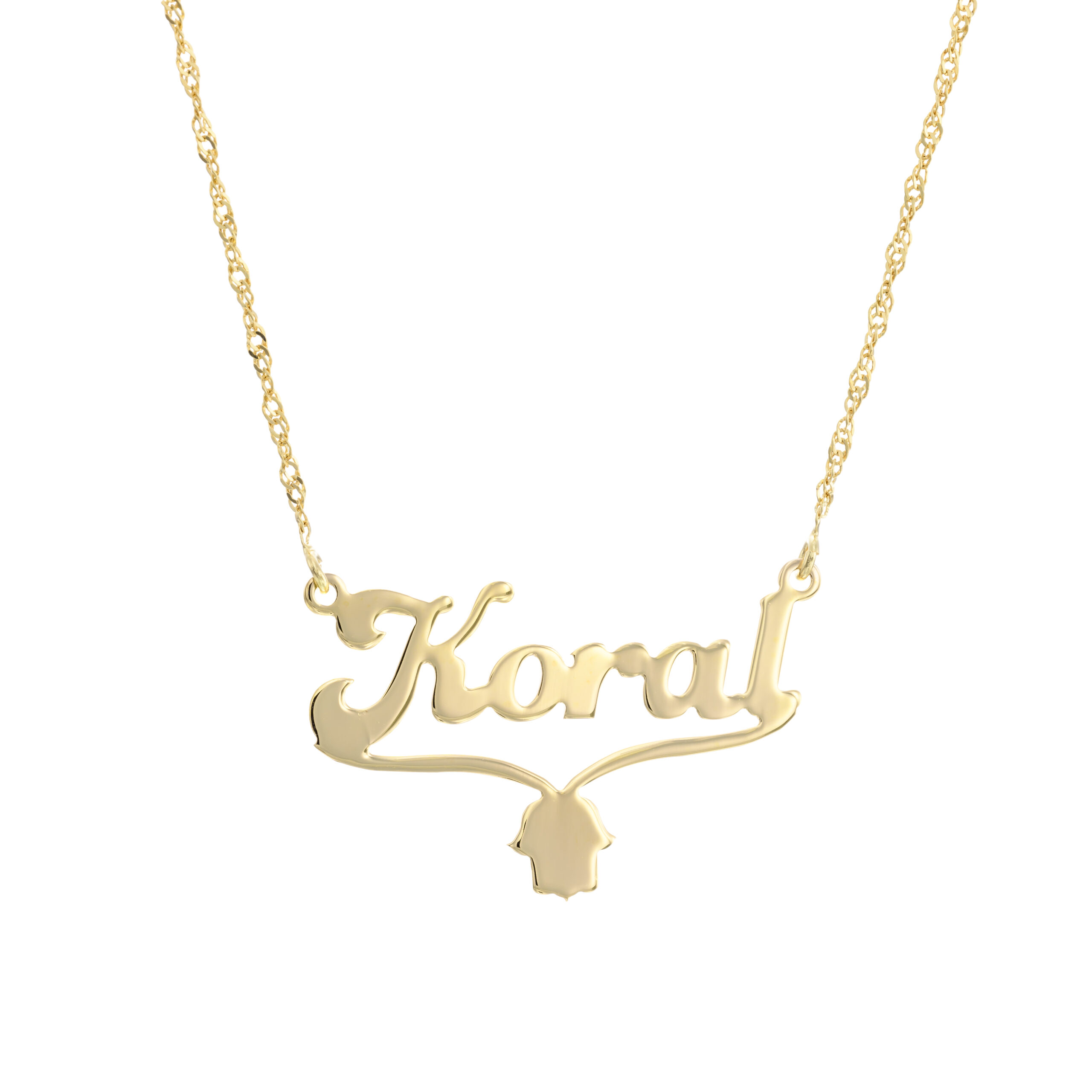 Name necklace (ref:koral🪬)